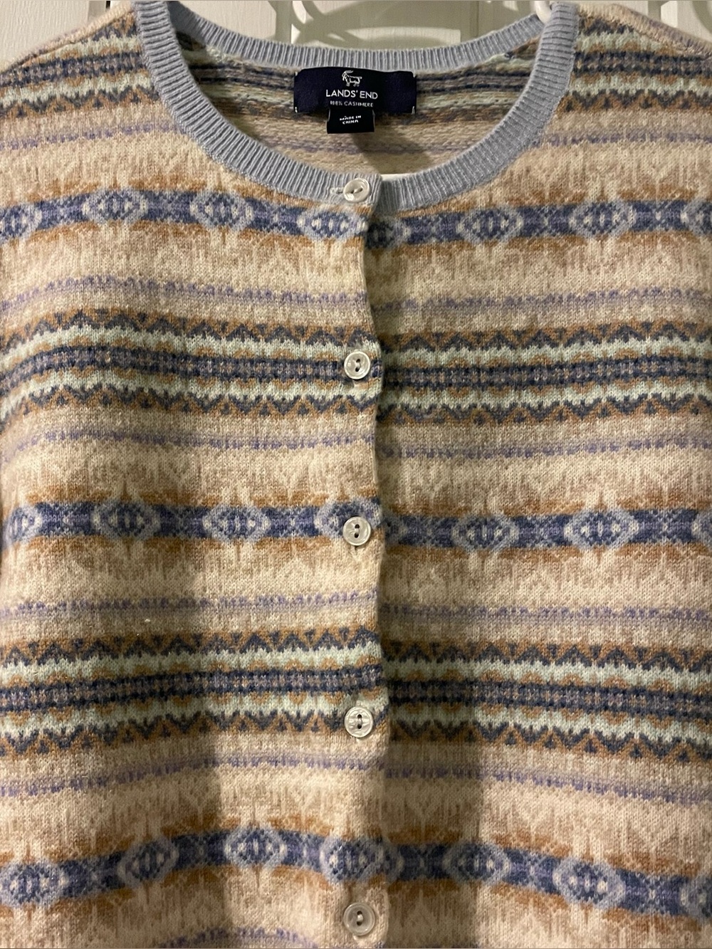 Land’s End 100% cashmere cardigan X-small EUC